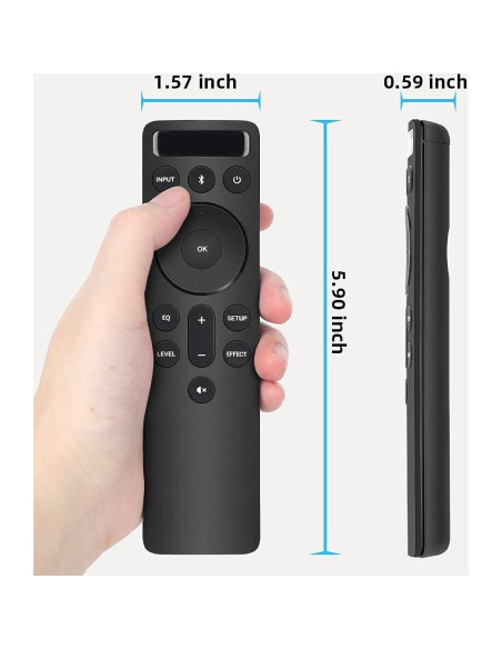 Control Remoto UNOCAR Bluetooth para Barra de Sonido Vizio 2.1 5.1