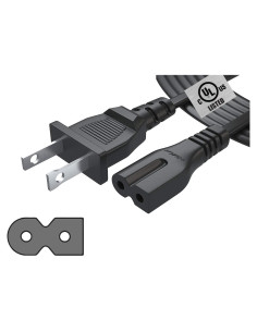 Cable de Alimentación 3.66m PWR+ 2 Clavijas para Vizio y Más