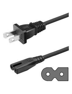 Cable de Alimentación Polarizado 2 Clavijas ILOVYO 2m Compatible Vizio
