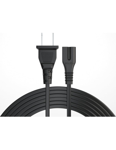 Cable de Alimentación 3.66m PWR+ 2 Clavijas para Vizio y Más