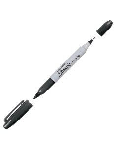 Marcadores Permanentes Sharpie Doble Punta Fina y Ultra Fina