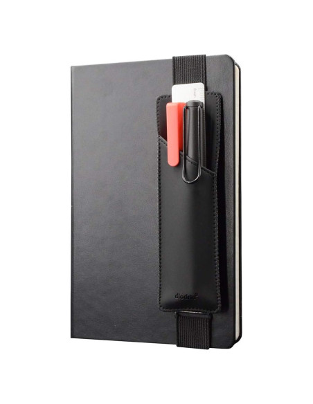 Soporte ajustable para bolígrafo Diodrio en cuero PU negro