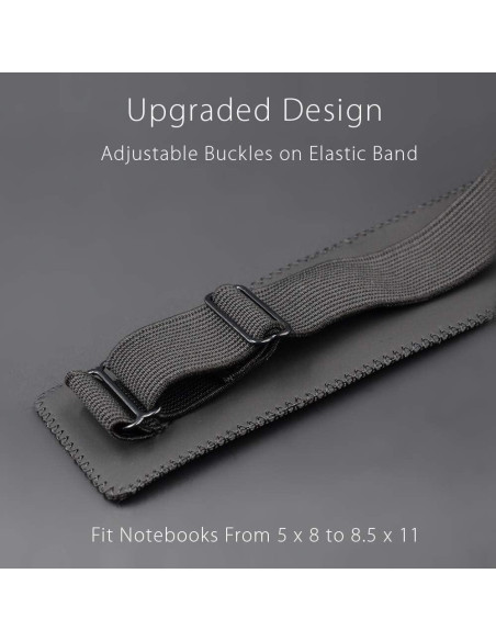 Soporte ajustable para bolígrafo Diodrio en cuero PU negro