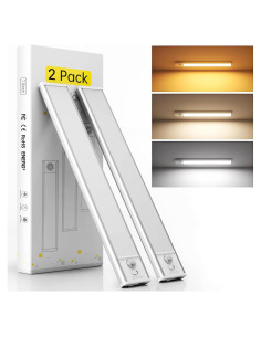 Luces LED Bajo Gabinete Hyrion 20 cm con Sensor de Movimiento