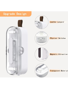 Mini Sello de Bolsas BRIDZON 2 en 1 Cortador y Sellador 2