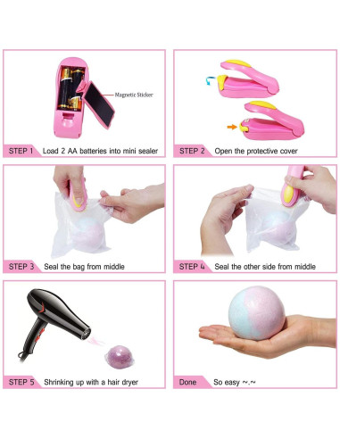 Bolsas de Envoltura Retráctil DecorRom 200 pcs 15x15 cm