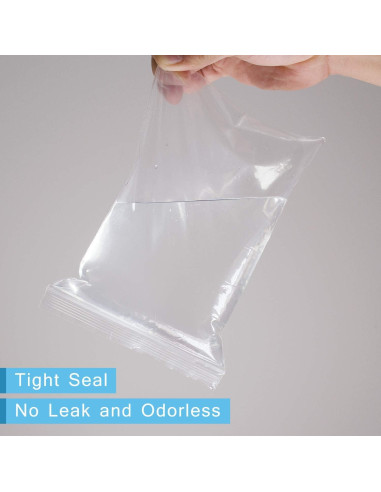 Bolsas Reclosables iMailer 3x5" 100 Unidades Plástico Grado Alimenticio