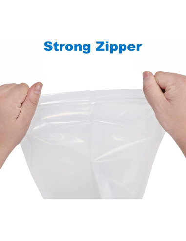 200 Bolsas Reclosables Transparentes Somoga 2.54x2.54cm 4Mil