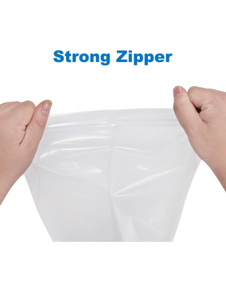 200 Bolsas Reclosables Transparentes Somoga 2.54x2.54cm 4Mil