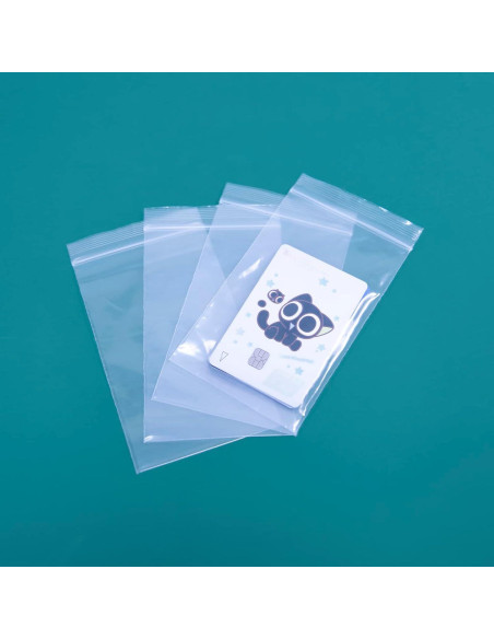 Bolsas Reclosables iMailer 3x5" 100 Unidades Plástico Grado Alimenticio