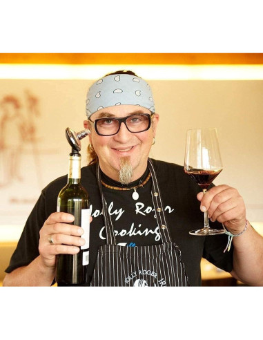 Aireador de Vino OxyTwister 2 en 1 - Vertedor Antigoteo