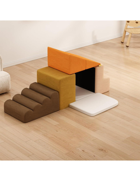 Juego de Bloques de Espuma para Escalar BanaSuper 6 Piezas