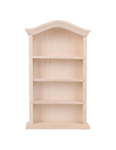 Estantería Miniatura de Madera KooingTech 1:12 para Muñecas