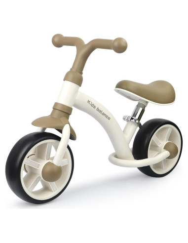 Bicicleta de Equilibrio BALINGE 8" Caqui Asiento Ajustable