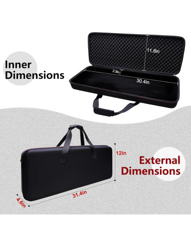 Funda LTGEM para Controlador MIDI Novation Launchkey 49 MK4