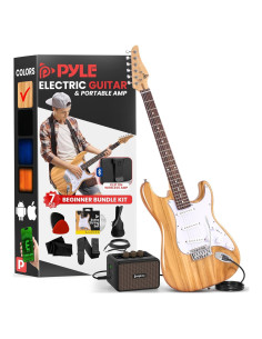 Kit de Guitarra Eléctrica Pyle Completo para Principiantes