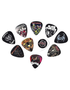 Puas de guitarra de metal NBT-001 - 10 unidades 0.71mm