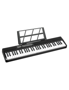Teclado Electrónico Compacto 61 Teclas VEIYOUMO Piano-889P