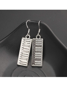 Colgante Teclado de Piano CHOORO 10x30mm Regalo Musical 2