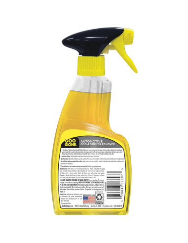 Goo Gone Automotriz 355 ml - Limpiador de Interiores y Llantas