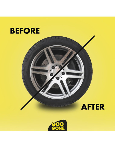 Goo Gone Automotriz 355 ml - Limpiador de Interiores y Llantas