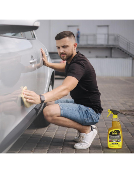 Goo Gone Automotriz 355 ml - Limpiador de Interiores y Llantas