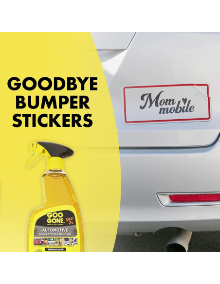 Goo Gone Automotriz 355 ml - Limpiador de Interiores y Llantas