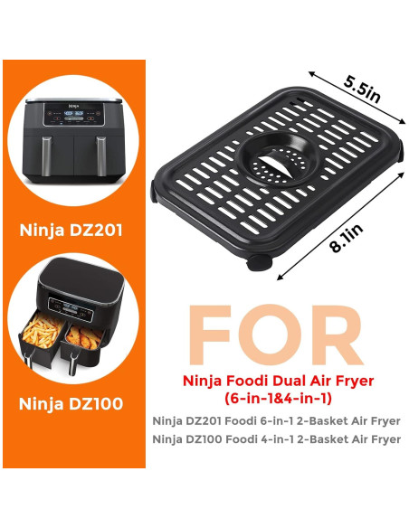 Accesorios de Freidora de Aire Ninja Foodi 2 PCS - Plato Crisper