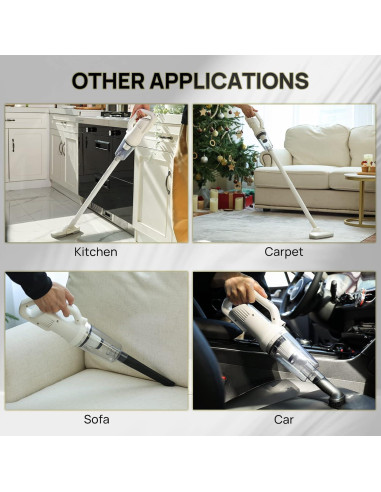 Aspiradora Inalámbrica iPettie 12000 PA para Pelo de Mascotas