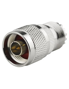 Adaptador Coaxial RF N Macho a UHF Hembra DHT Electronics - 2 Pcs