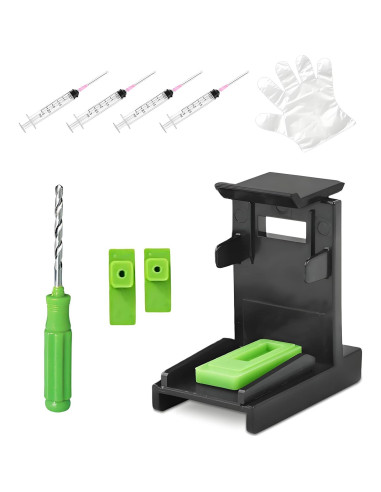Kit de Herramientas de Recarga de Tinta KSI 5 en 1 para HP