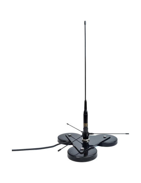 Kit de Montaje Antena Móvil VHF/UHF UAYESOK con Adaptador PL259-SO239