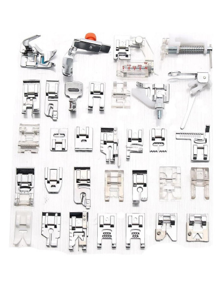 Juego de 52 Piezas de Patas de Prensatelas YEQIN para Coser