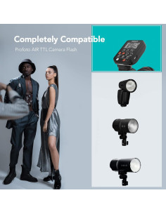 Disparador de Flash AODELAN E4 TTL para Cámaras Canon 2