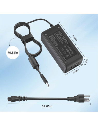 Cable de Alimentación 15V Neewer Ring Light 75W 5A