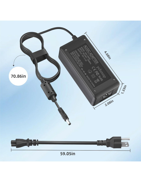 Cable de Alimentación 15V Neewer Ring Light 75W 5A