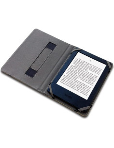 Funda Universal de Lino Natural para Ebook 6" ENJOY-UNIQUE Azul Egeo 2