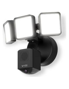 Cámara de Inundación Wyze Pro 2.5K HD, 180 Panorámica, LED 3000 lúmenes