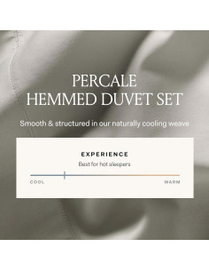 Juego de Edredón Doble Reina BOLL & BRANCH 100% Algodón Orgánico Peltre 2