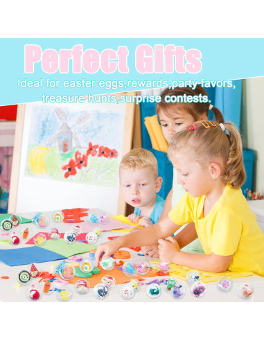 100 Mini Toppers de Lápiz Kawaii con Juguetes - Regalos Escolares