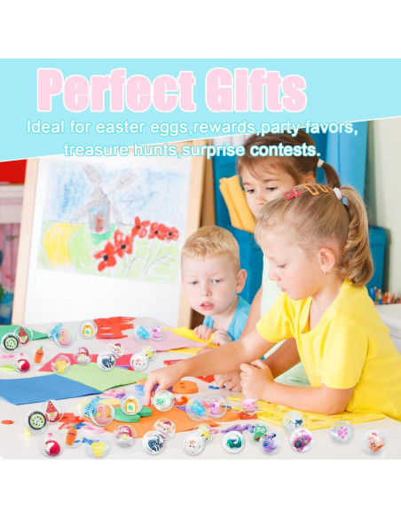 100 Mini Toppers de Lápiz Kawaii con Juguetes - Regalos Escolares