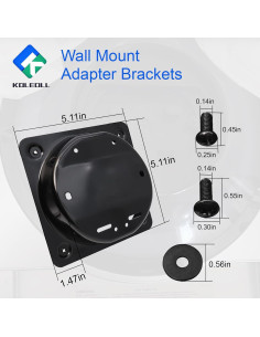 Soporte de Montaje en Pared KOLEOLL para Monitores 49" 2