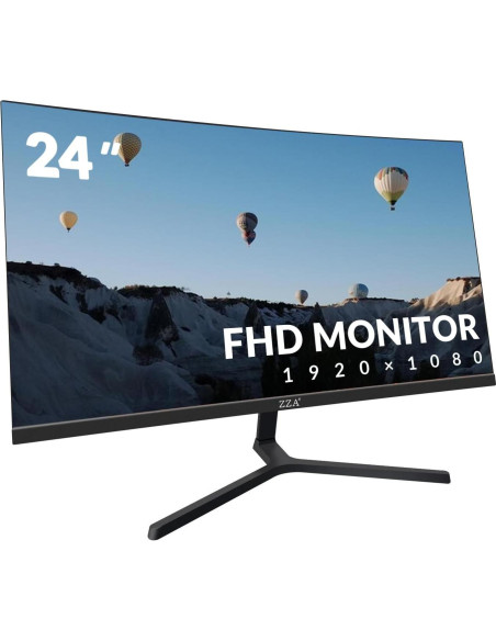 Monitor Curvo ZZA 24" 100Hz Full HD 1920x1080 VA