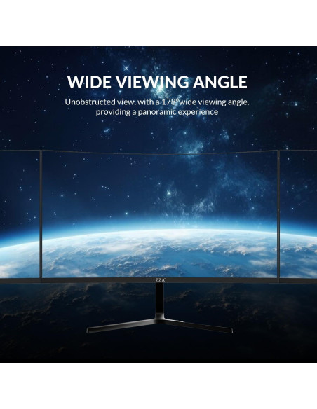 Monitor Curvo ZZA 24" 100Hz Full HD 1920x1080 VA