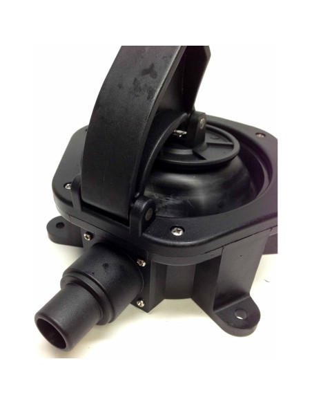 Bomba Manual de Autoprimado Pactrade Marine 15 GPM Negra