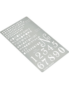 Plantilla de Metal Aleks Melnyk 422 para Bullet Journal 2