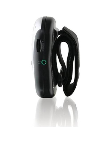 Radio de brazo GPX R300S AM/FM con auriculares - Negro