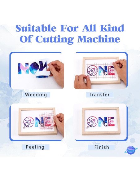 Vinilo Adhesivo Permanente Tintnut - 8 Hojas 30.48x25.4cm Rosa Azul Vinilo Adhesivo Permanente Tintnut - 8 Hojas 30.48x25.4cm Rosa Azul