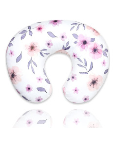 Funda de Almohada de Lactancia GFU Floral Rosa 57x45 cm