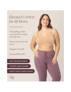 Sostén de Lactancia y Extracción Manos Libres Kindred Bravely 2